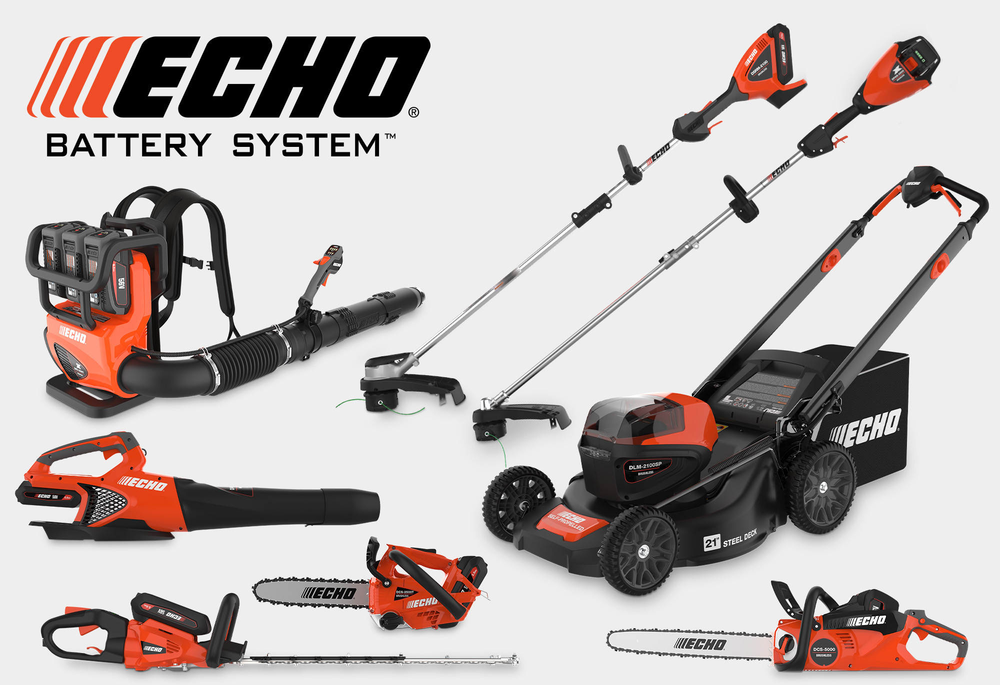 Explore the New ECHO 56V Battery System