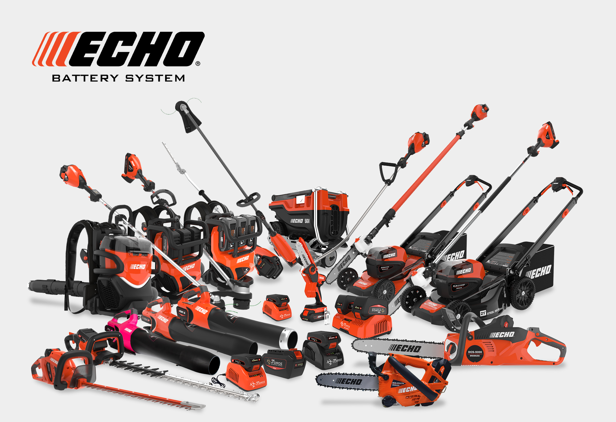 Explore the New ECHO 56V Battery System